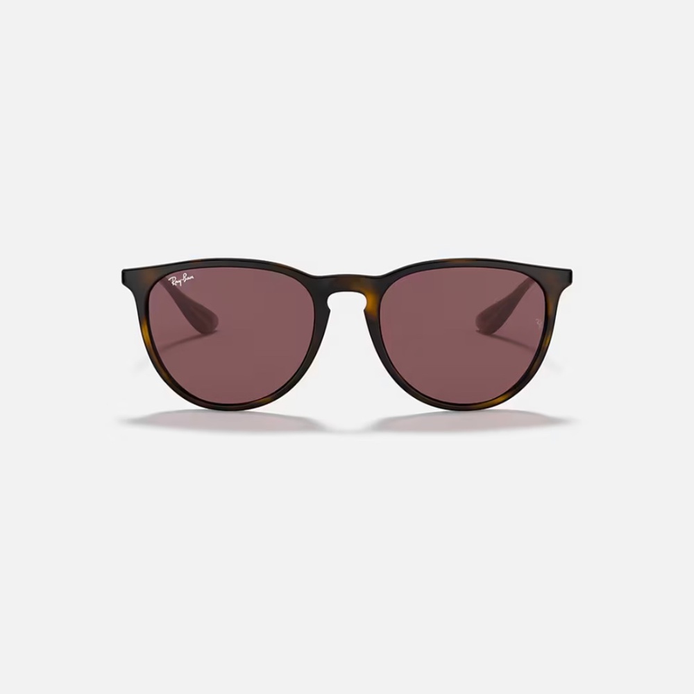 Ray-Ban Sunglasses - Erika (RB4171) - Havana (Dark Violet Lenses) - Picture 3 of 12